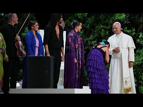 El Papa León XIV es reuneix amb Antonio Banderas i presencia un espectacle de flamenc a Madrid