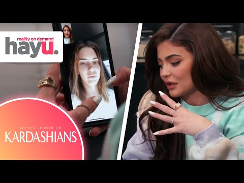 Kendall and Kylie Make Up | Season 19 | Keeping Up With The Kardashians