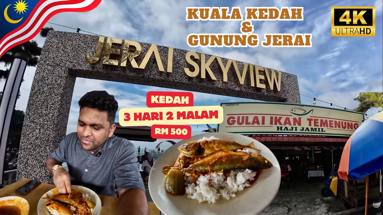 Aku Pekena Gulai Ikan Temenung Kuala Kedah Sebelum Explore Gunung Jerai | Ep: 4 | Kedah 2025