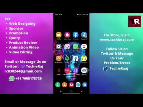Samsung M31 Font Size Change Setting