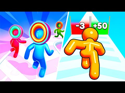 Long Neck Run VS Tall Man Run - Max Level’s Gameplay Walkthrough (Android,iOS) NEW UPDATE Ep 755