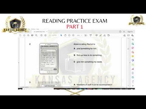 1- Reading Practice Exam- PART 1- B1 Preliminary Exam-Cambridge