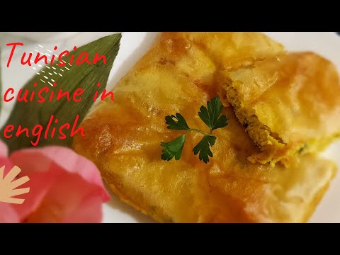 Tunisian chicken tajine with filo pastry Step-By-Step instructions in English