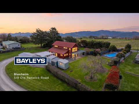 519 Old Renwick Road, Springlands, Marlborough, 3 침실, 2 욕실, Lifestyle Property
