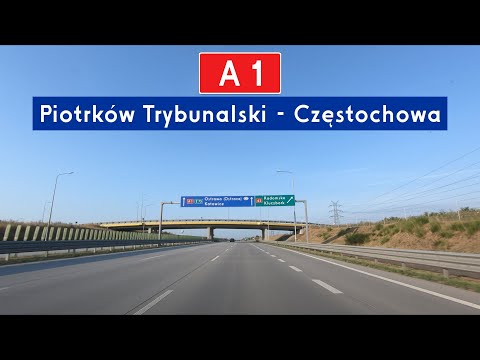 A1 Piotrków Trybunalski - Częstochowa (Autostrada Bursztynowa)