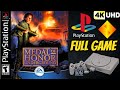 Medal Of Honor Underground PS1 4K60ᶠᵖˢ UHD Longplay Walkthrough Playthrough Full Movie Game