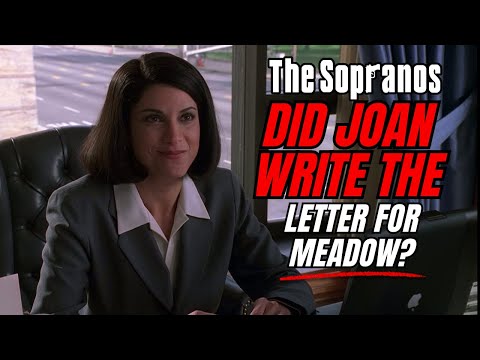 Did Joan REALLY Write A Letter for Meadow Soprano? And Carmela's Role