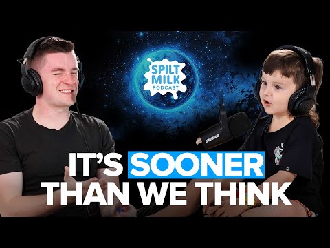 My 4-Year-Old Predicts When We Will Move To Mars | Spilt Milk Podcast | Episode #109