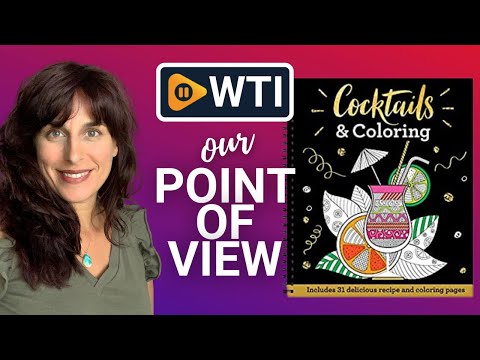 New Seasons Cocktails & Coloring Book - WTI product video review