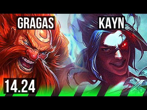 GRAGAS vs KAYN (JGL) | VN Challenger | 14.24