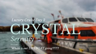 preview picture of video 'Where Is Our Lifeboat Going? | Crystal Serenity Cruise Day 2'