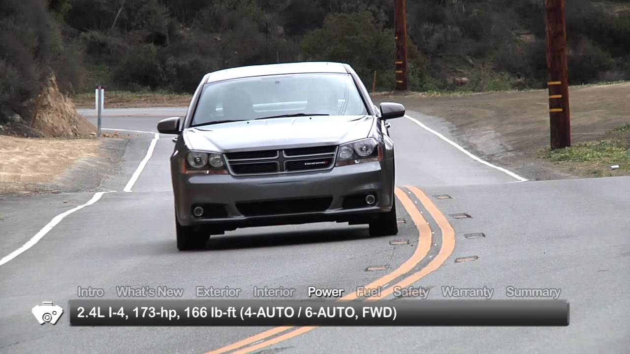 2014 Dodge Avenger Test Drive