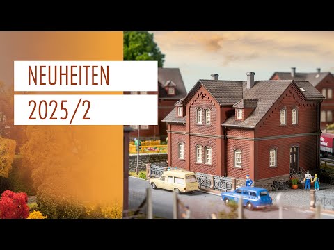 FALLER Neuheiten 2025/2 - Alle Modelle im Überblick