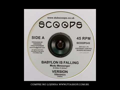 🔘 Madu Messenger / Echo Ranks - Babylon Is Falling / Jah A Go Mash Them Down (10")