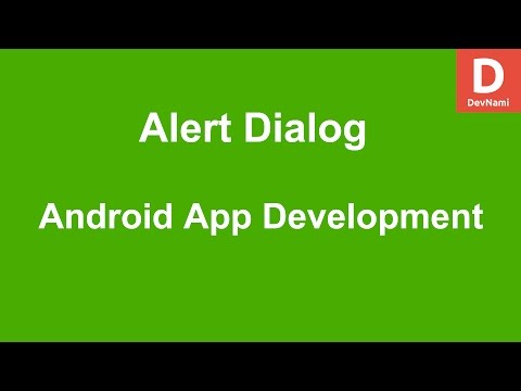 Android Alert Dialog Example