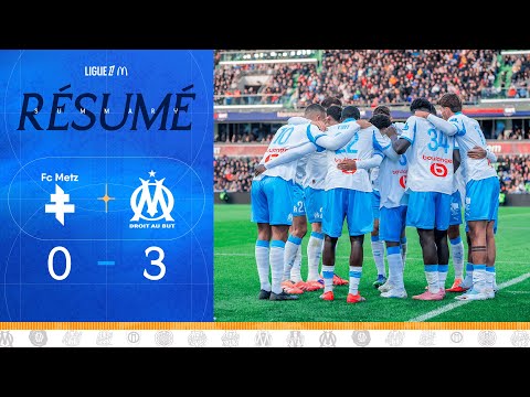 Metz 0-3 OM | Le résumé de la victoire 🔥