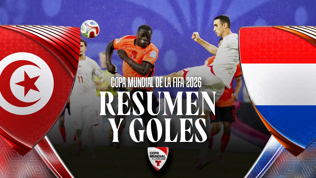 Resumen Túnez vs Países Bajos