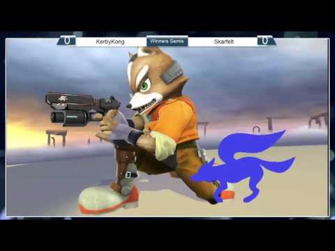 Sm4sh: NHSSBVI - Skarfelt (Fox) Vs kerbykong (Pikachu) - Winners Semis