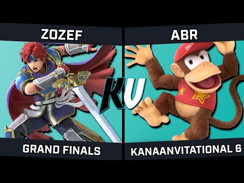 KanaanVitational 6 - GRAND FINALS - Zozef (Roy/Snake) vs ABR (Diddy Kong)