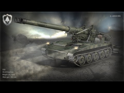 Armor MMO - Подарочная гаубица M110 - тренировка