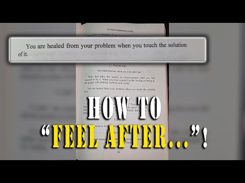 This is How to "FEEL AFTER"… what you want to Manifest (Neville Goddard Explained)