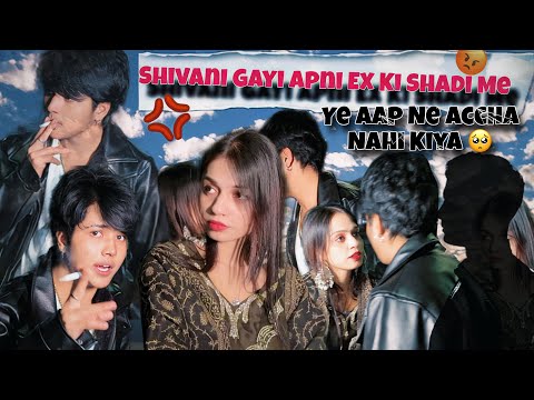 Shivani went to her ex's wedding 😡 #love #rajjufam #viral #youtuber