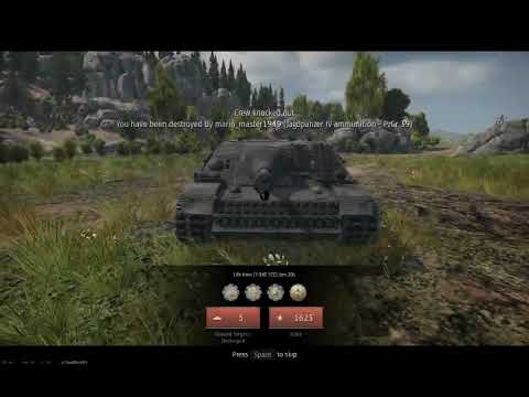 War Thunder Tank Realistic Battles #9