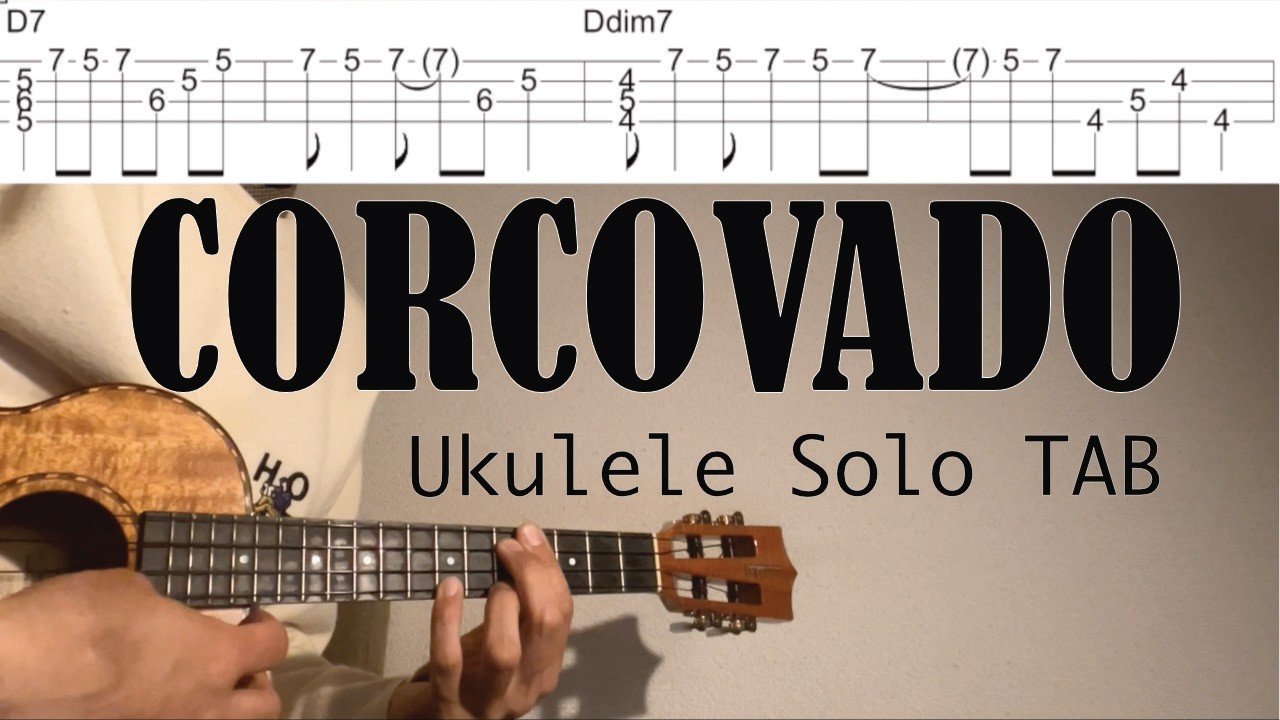 CARCOVADO 【Ukulele Solo TAB Difficulty 4/5】
