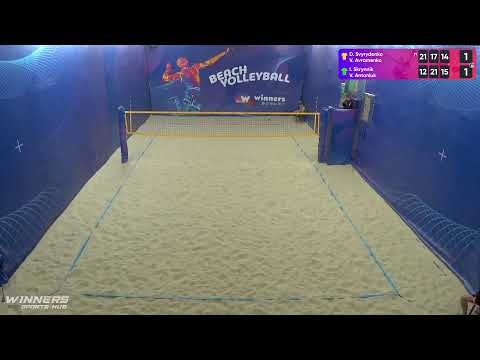 17:30 D. Svyrydenko / V. Avramenko - I. Skrynnik / V. Antoniuk 21.07.2022 | Winners Beach Volleyball