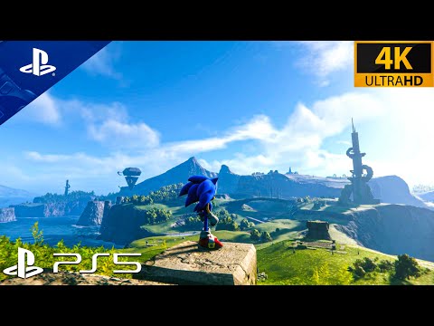 Sonic Frontiers New 6 Minutes Exclusive Gameplay | Sonic Frontiers Open World Gameplay 4K 60FPS HDR