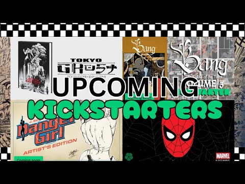 FOUR NEW KICKSTARTERS | Spider-Man | Tokyo Ghost | Danger Girl | Bang | Image Comics