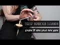 How to Spin yarn using a DROP SPINDLE // Drop Spindle TUTORIAL