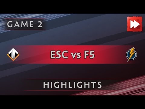 Escape Gaming vs Fantastic.Five' [Game 2] World Cyber Arena 2016 S2 - Dota Highlights