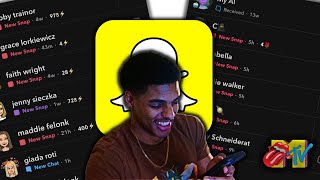 RIZZING BADDIES ON SNAPCHAT!