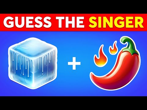 Guess The Singer by Emoji | Music Quiz 🎵