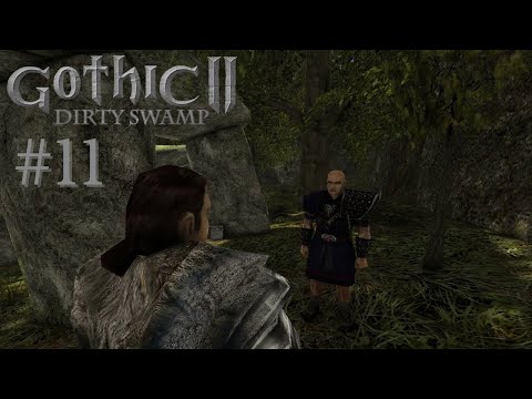 Gothic 2 Dirty Swamp • #11 • Schwarze Magie und Artefaktsuche (Mod Blind • Deutsch)