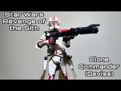 Clone Commander (Deviss) - Revenge of the Sith Figure Review