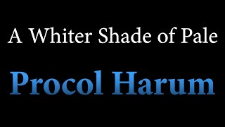 Download lagu A whiter shade of pale KARAOKE - Procol Harum mp3