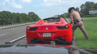 When Police Have To Chase A Supercar