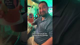 It's not a vacation until that first sip! #vacation #unlimiteddrinks #cruiselife