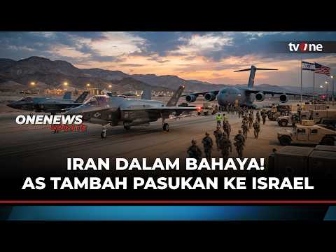 Geger! AS Bakal Tambah Pasukan dan Jet Tempur ke Israel, Sinyal Perang Lagi? | OneNews Update