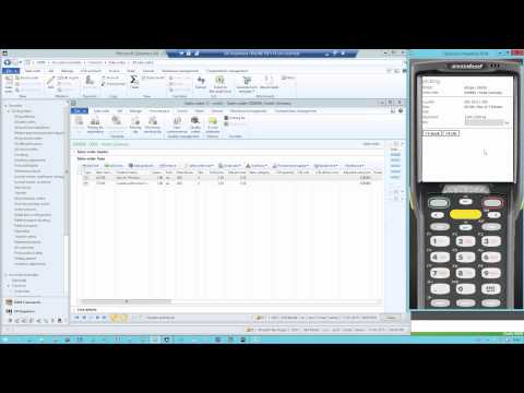 Columbus AX Anywhere AX - Sales Order Picking Demonstration
