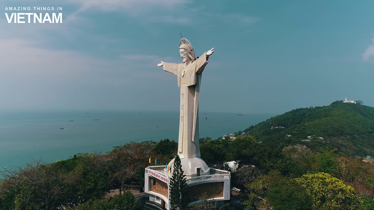 Discover the breathtaking spectacle of Christ of Vung Tau.