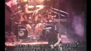 HERMETICA - para que no caigas EN VIVO 1993