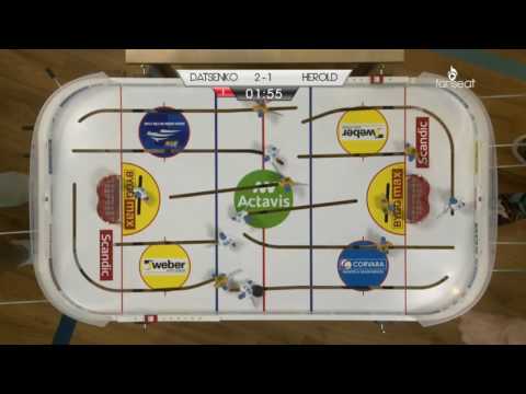 European Table Hockey Championship 2016: Anatoliy Datsenko (UKR) - Krystof Herold (CZE)