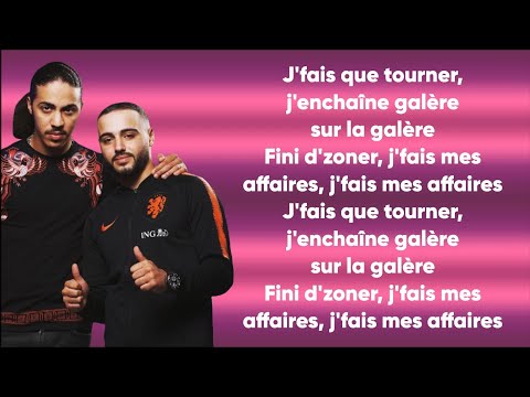 Djadja & Dinaz - J'fais mes affaires (Paroles/Lyrics)