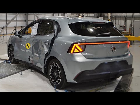 New MG4 EV Facelift 2026 – First Look Revealed During Crash Test