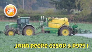 Spraying 2025 | John Deere 6250R & R975i sprayer