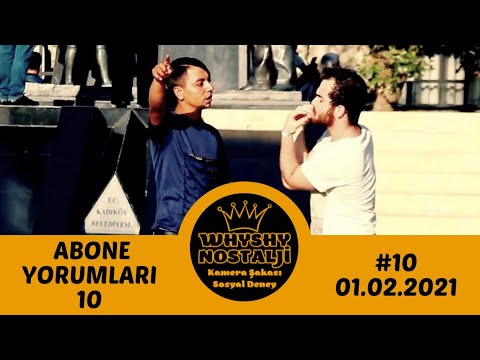 WHYSHY - ABONE YORUMLARI 10 | MODA 2'YE NASIL GİDİCEM, HAREKETE TİKİM VAR, SEN OLSAN BARİ | #10