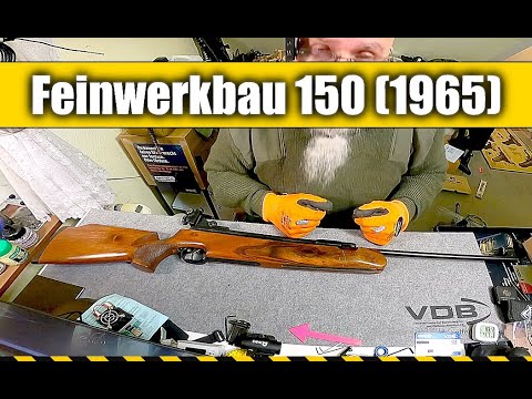 🇩🇪 Luftgewehr: Weltklasse für kleines Geld: Feinwerkbau 150 (1965)